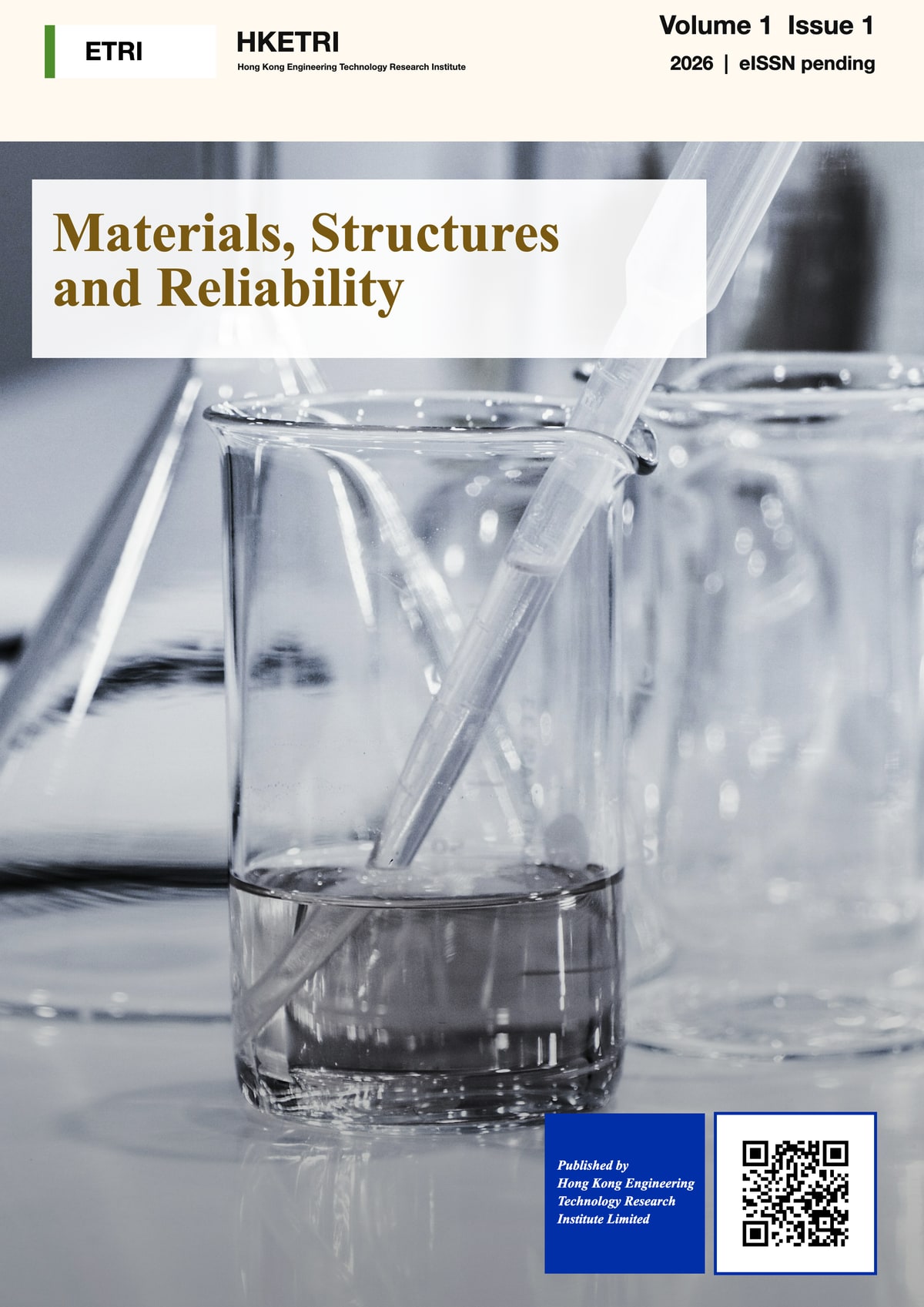 Materials, Structures and Reliability journal thumbnail