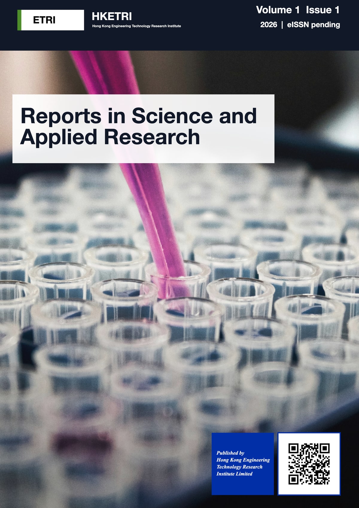 Reports in Science and Applied Research journal thumbnail
